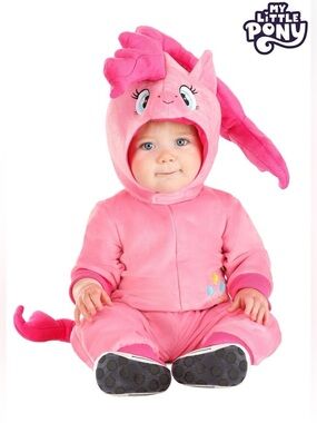 🆕 My Little Pony Pink Plush Baby Costume